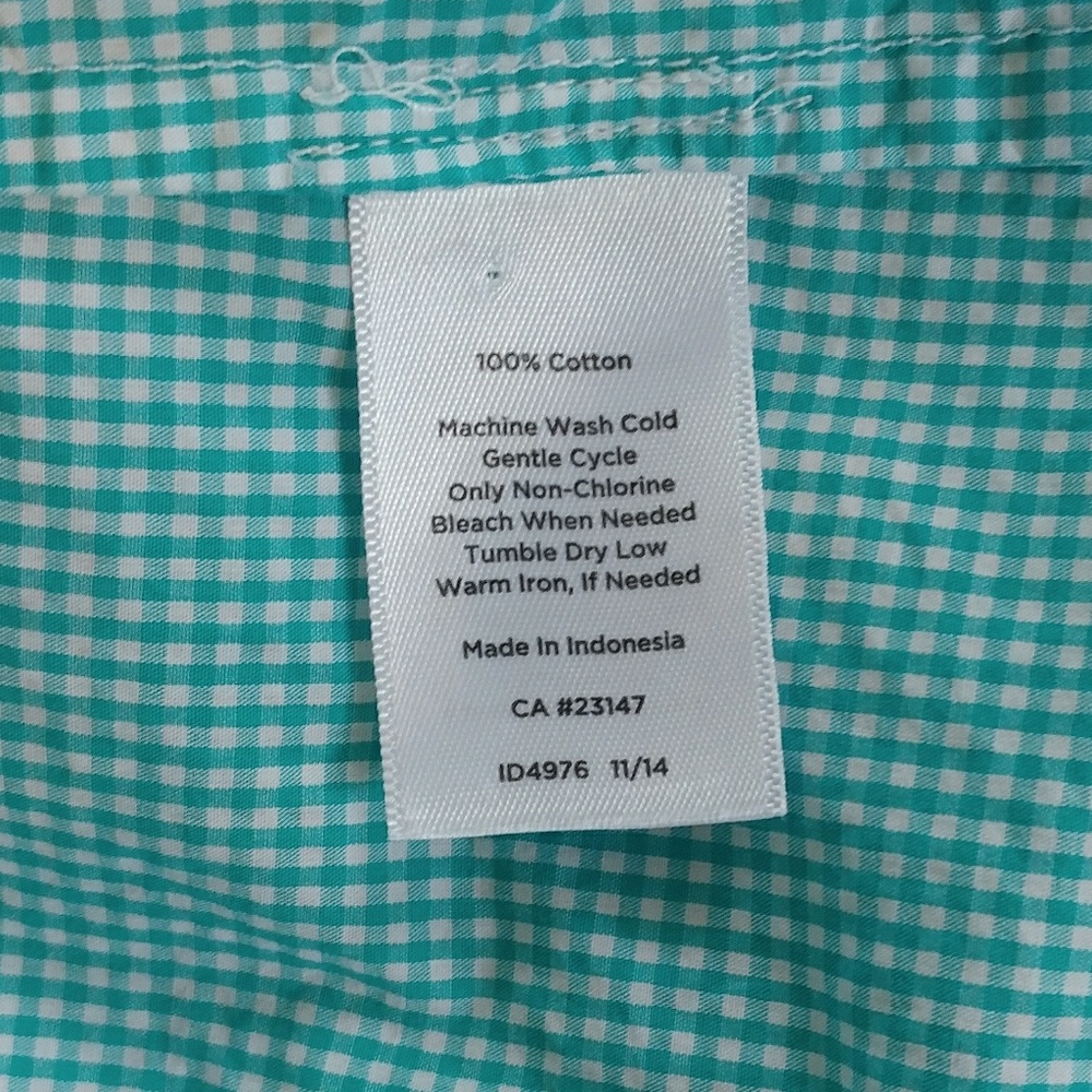 Talbots Button Down Top - Picture 4 of 5